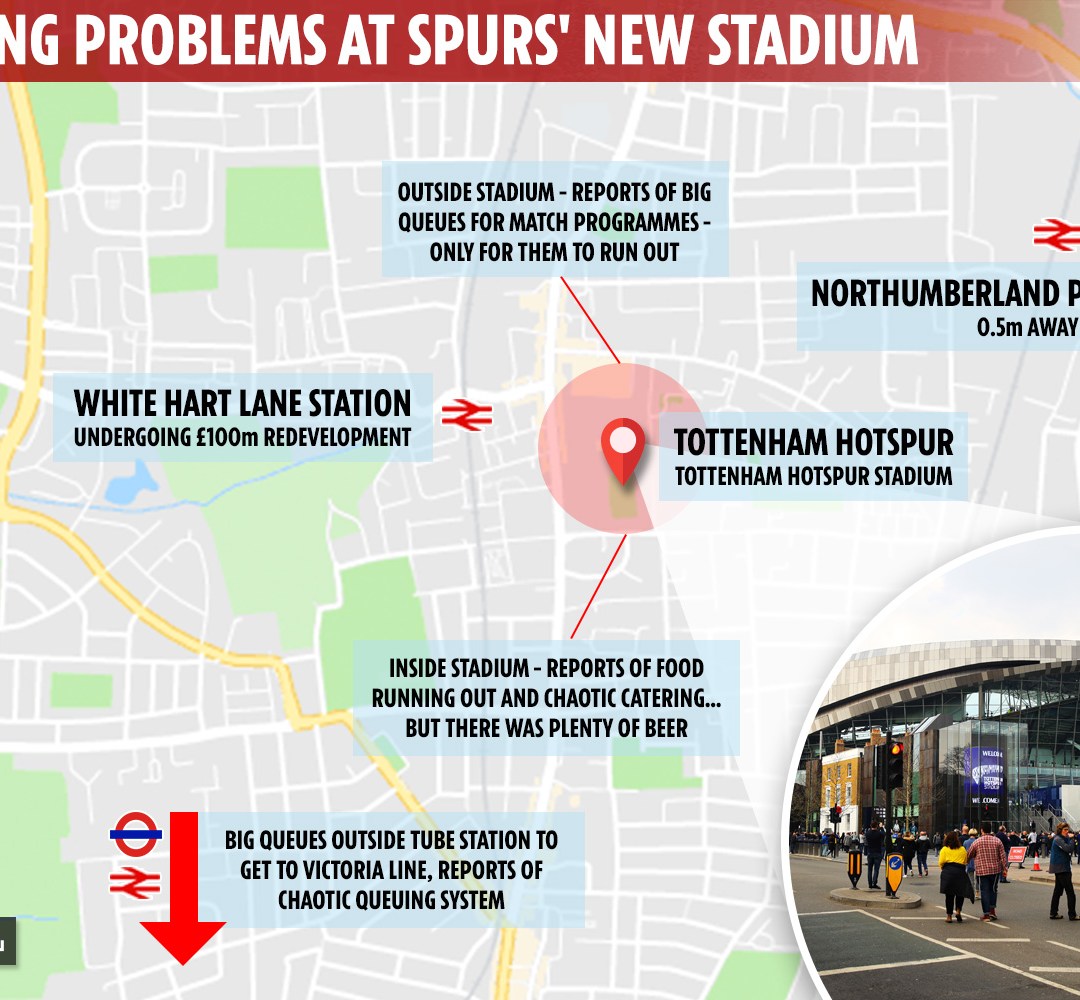 tottenham stadium nearest tube