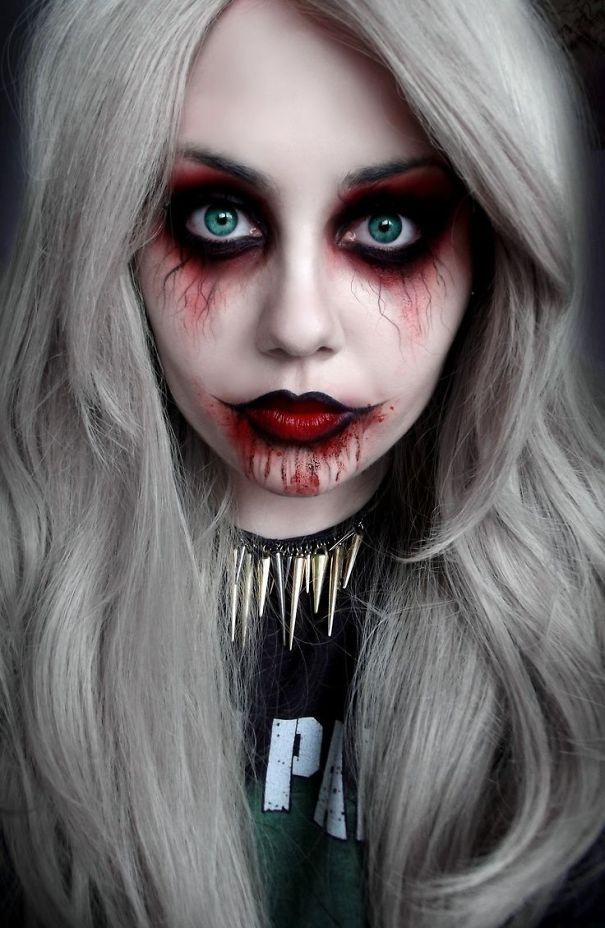 ladies zombie makeup