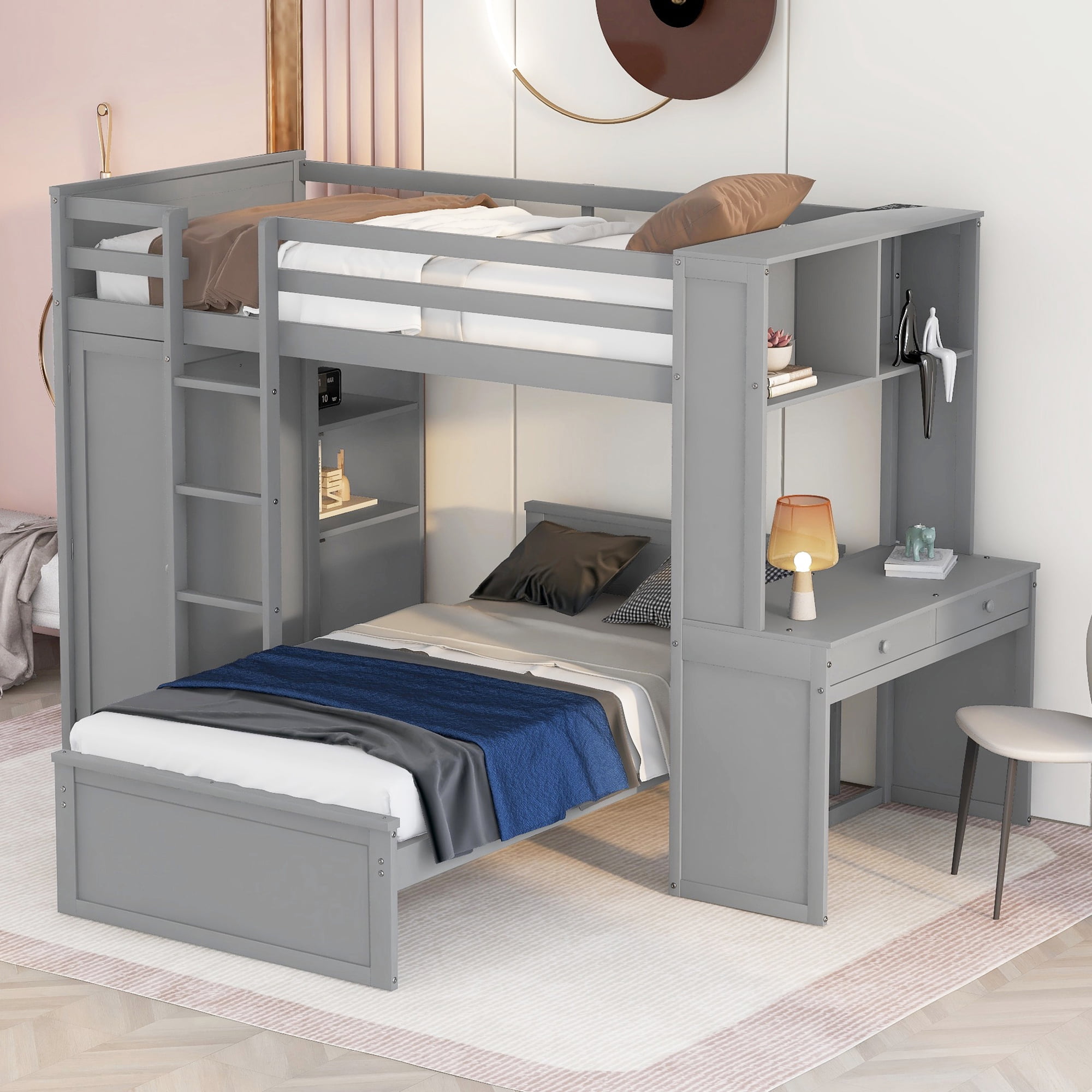loft bed with mattress included