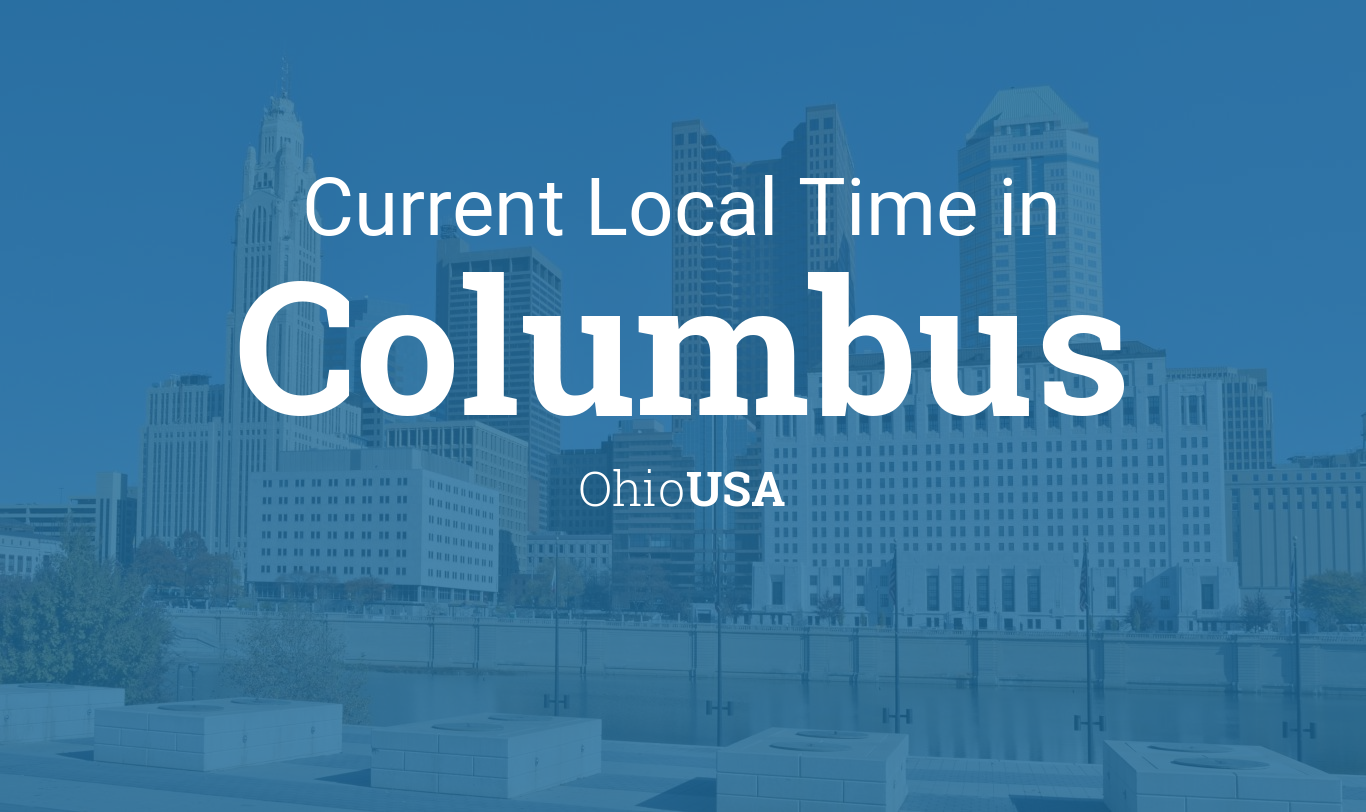 time zone for columbus oh