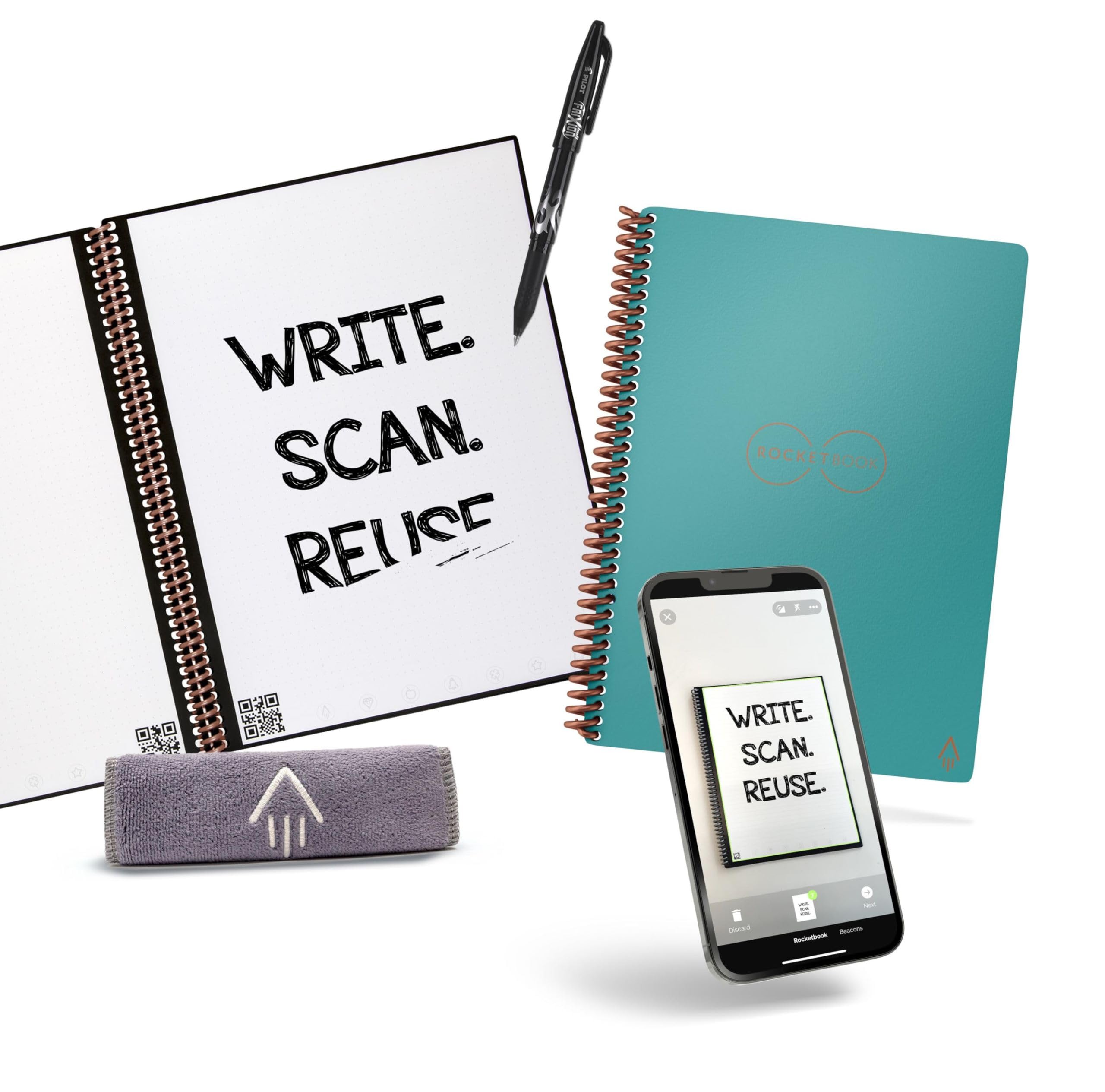 rocketbook smart reusable notebook