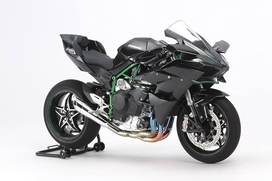 kawasaki ninja h2r tamiya 1 12 motorcycle model