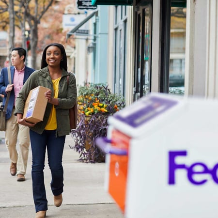 fedex home delivery drop off near me