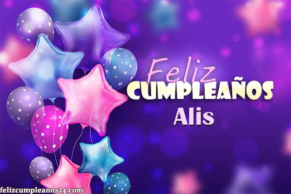 feliz cumpleaños alis