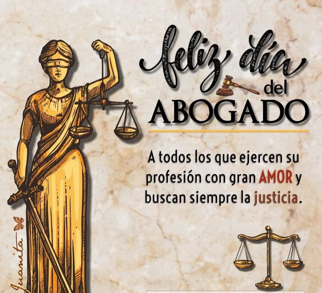 feliz dia abogada hermosa