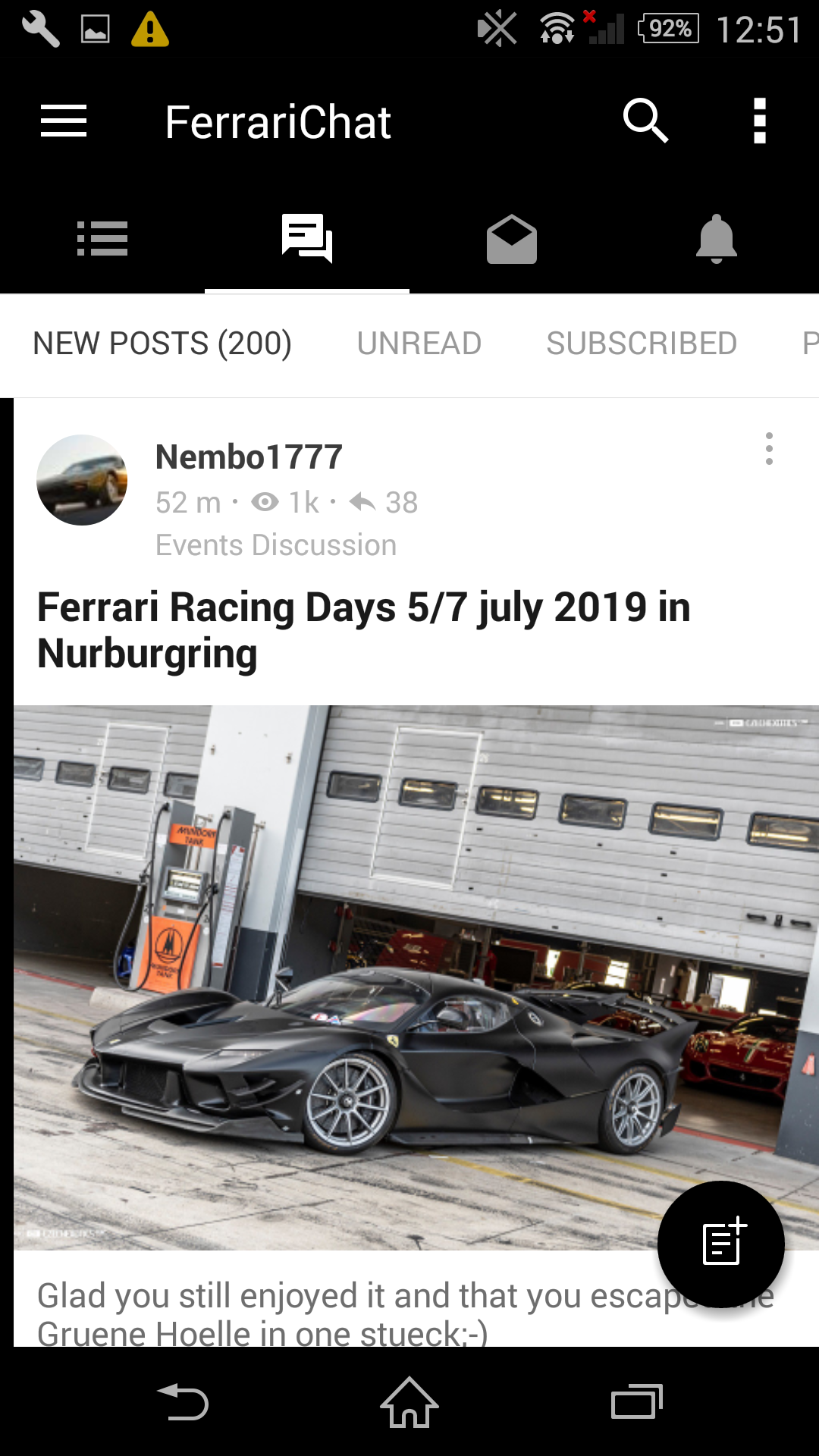 ferrarichat australia