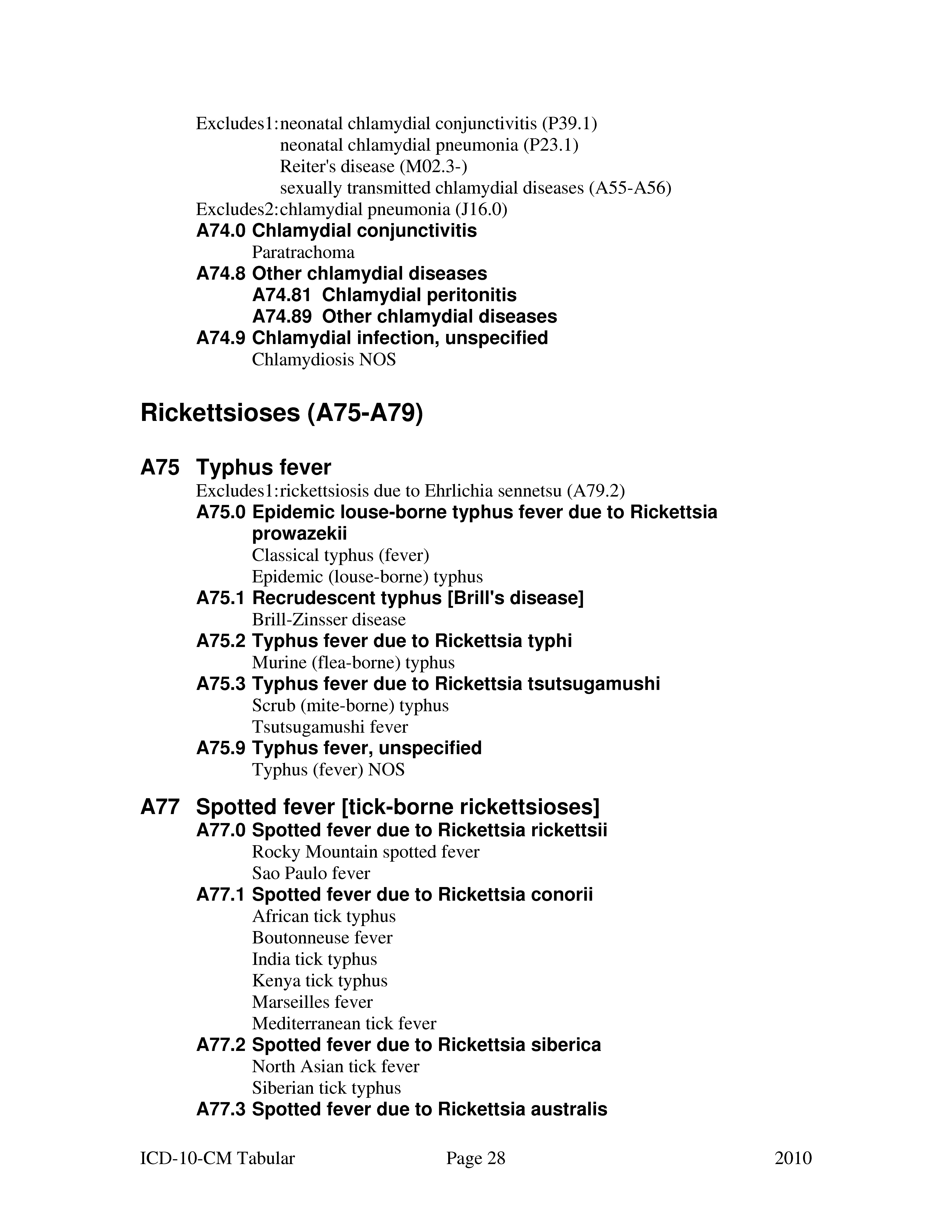 fever in newborn icd 10