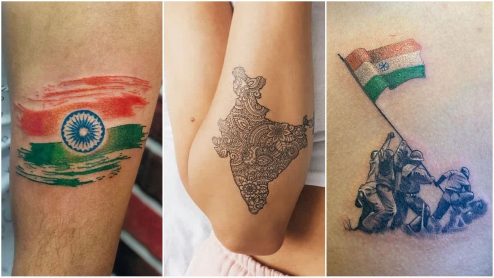 national flag tattoo