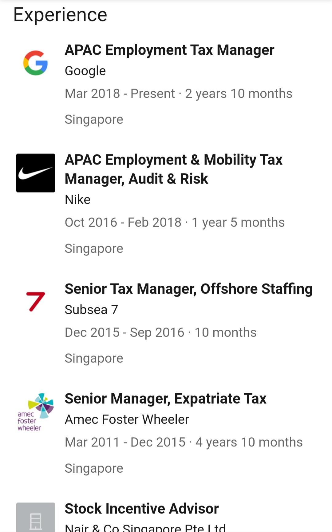 tax manager salary