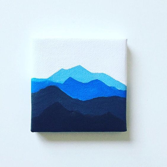 small paintings easy