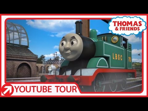 green train on thomas the tank engine