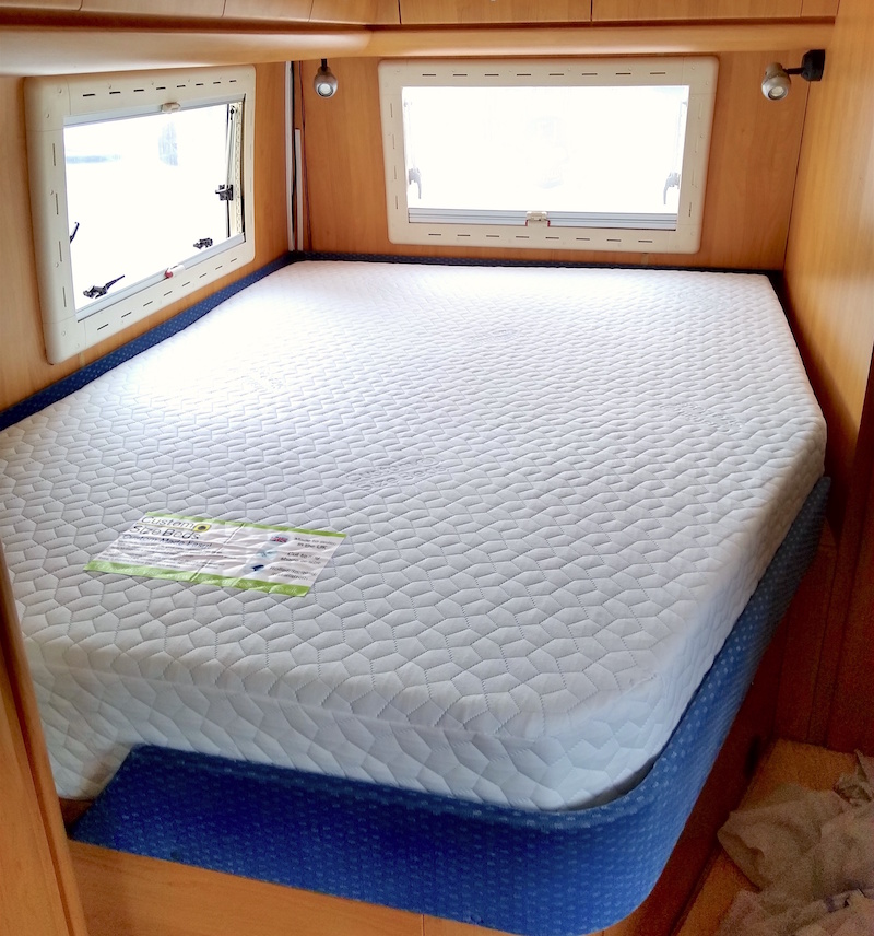 motorhome mattress replacement