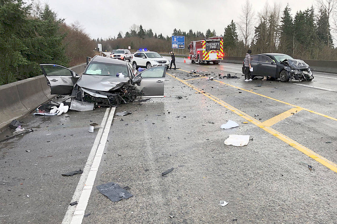 highway 2 accident snohomish today