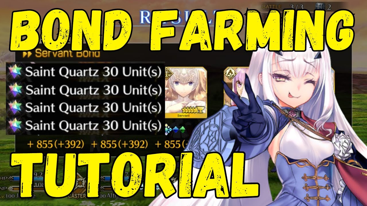 fgo bond level farming