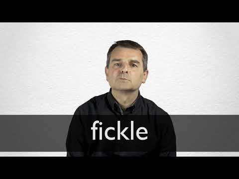 fickle in spanish