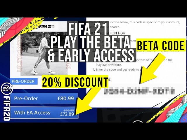 fifa access code