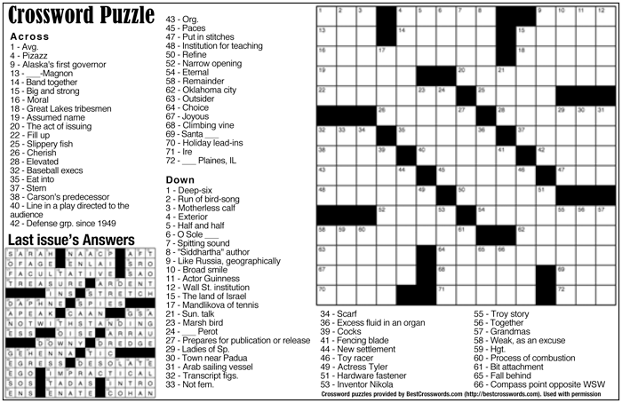 fill to excess crossword