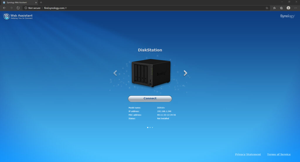 find synology