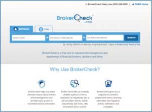 finra broker check