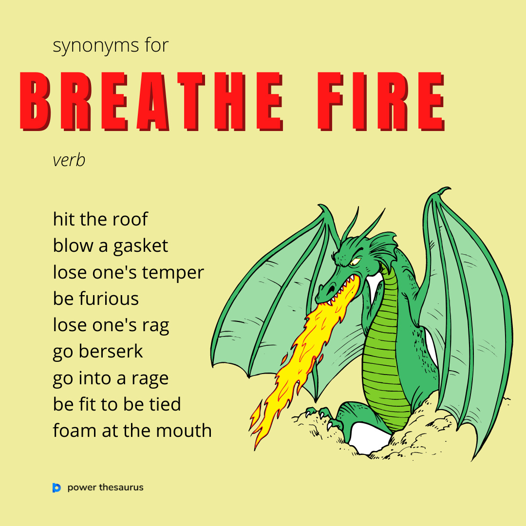 fire synonyms