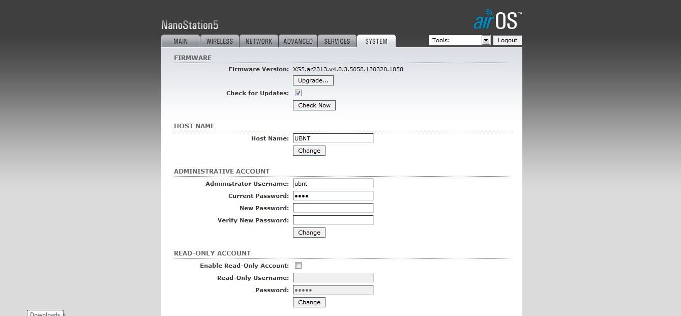 firmware ubiquiti m5