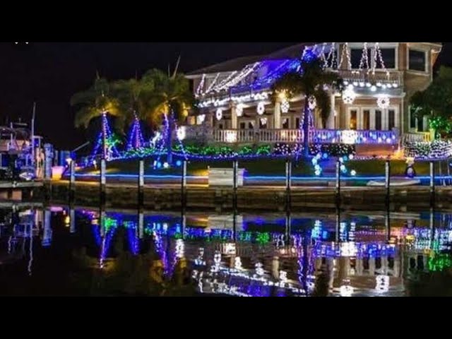 fishermans village christmas lights boat tour