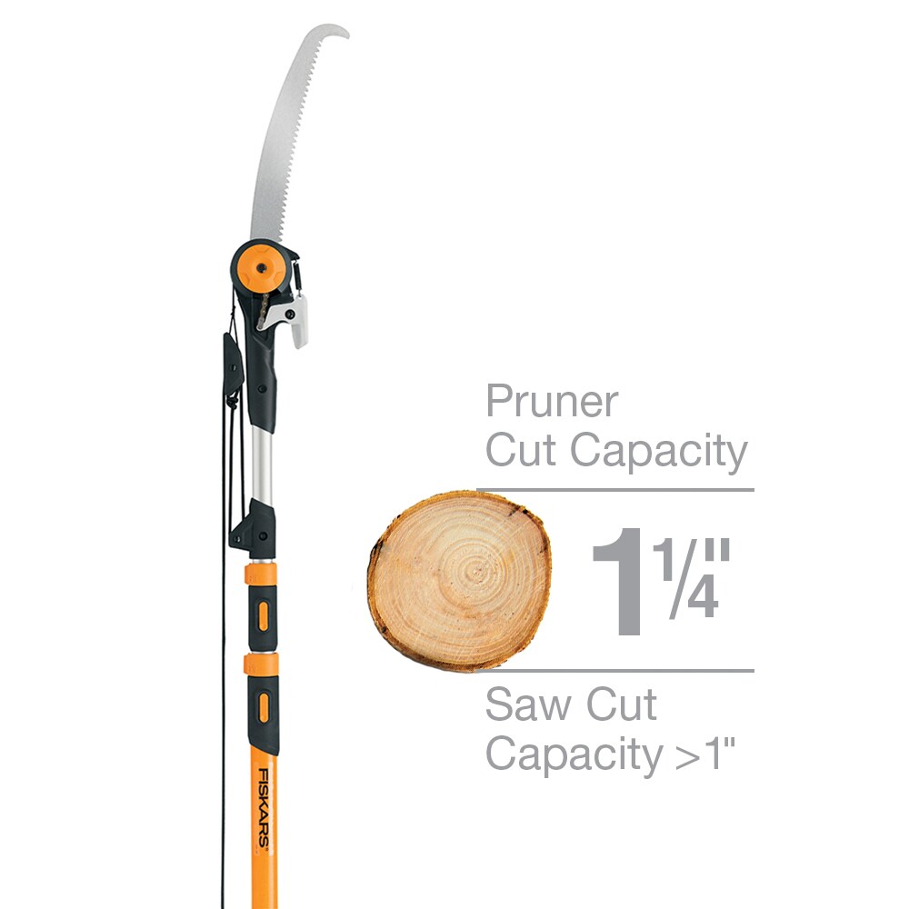 fiskars extendable tree pruner