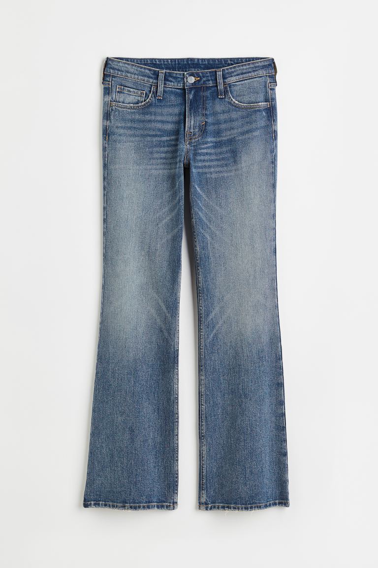 flared jeans h&m