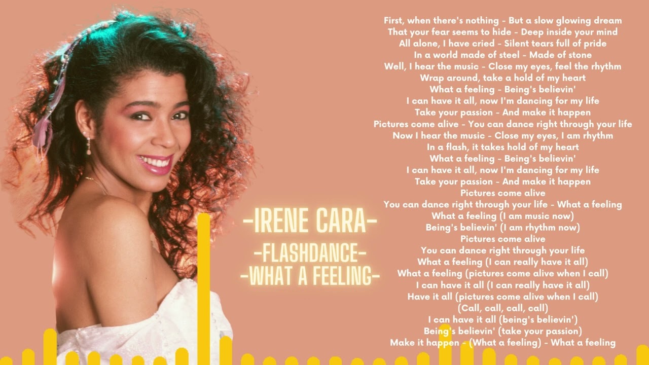 flashdance song lyrics