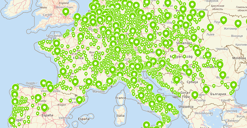 flixbus map