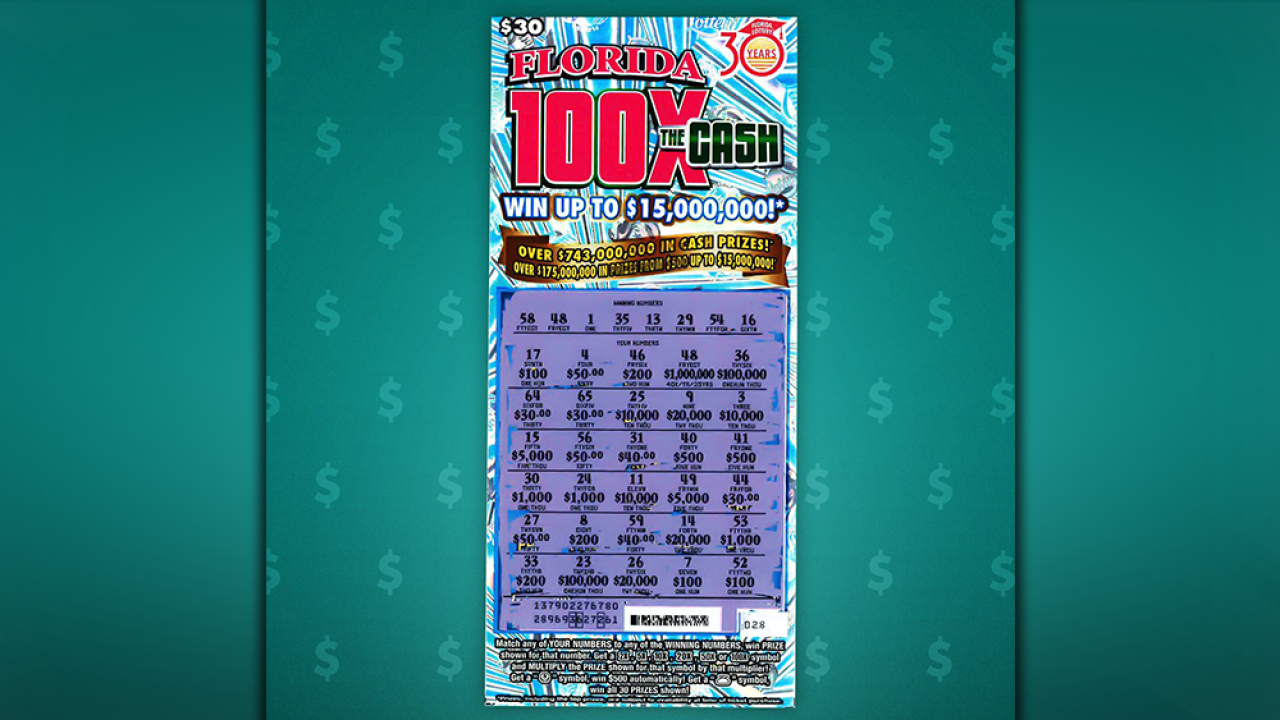 florida lottery scratch off