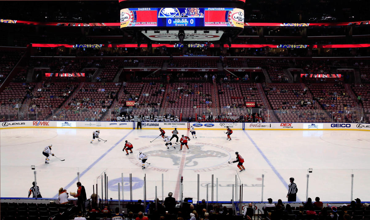 florida panthers average attendance