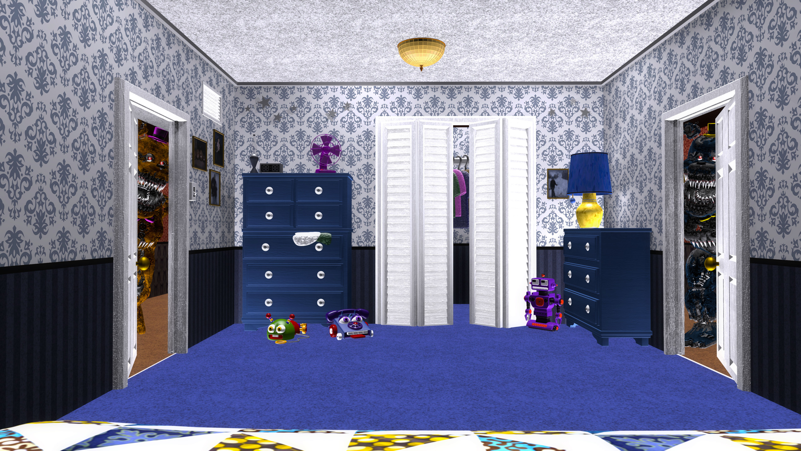 fnaf 4 room