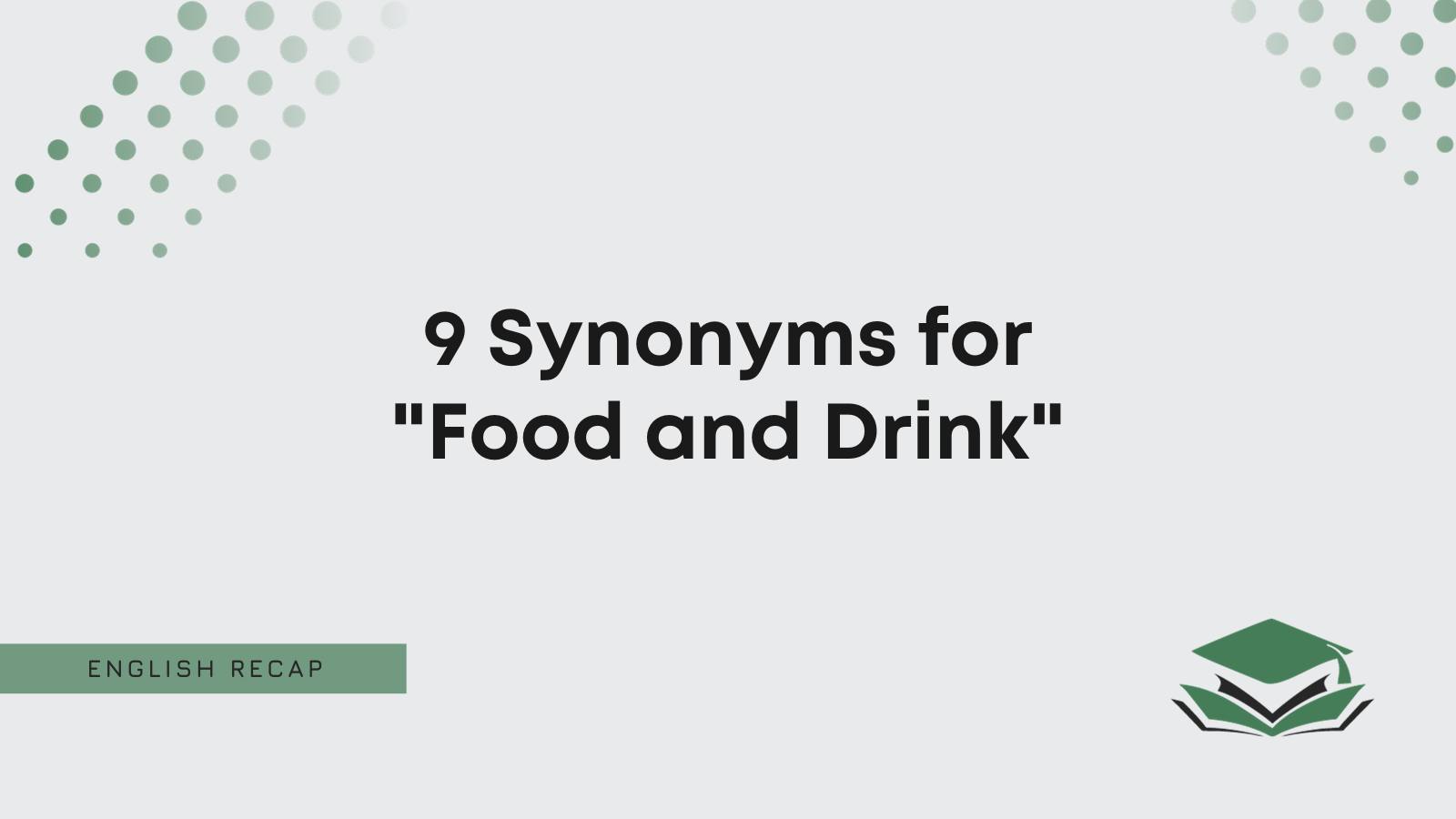 food synonym