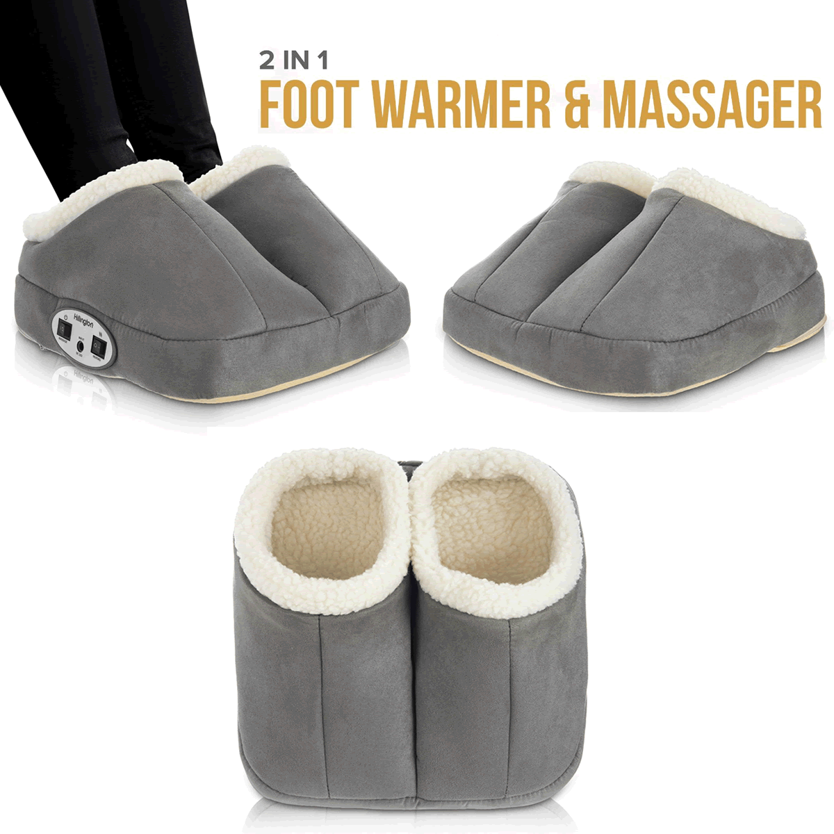 foot warmer and massager
