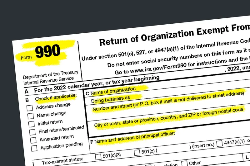 form 990 propublica