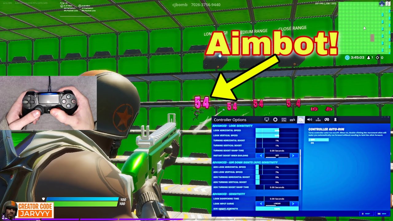 fortnite aim trainer