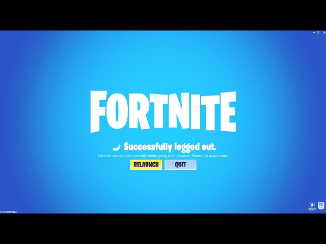 fortnite downtime