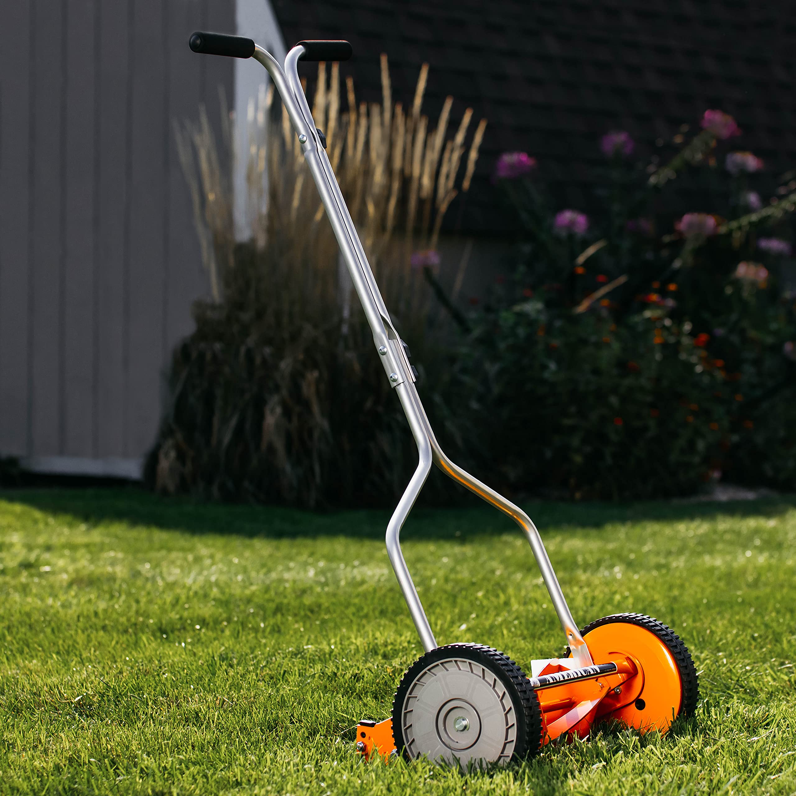 four blade lawn mower