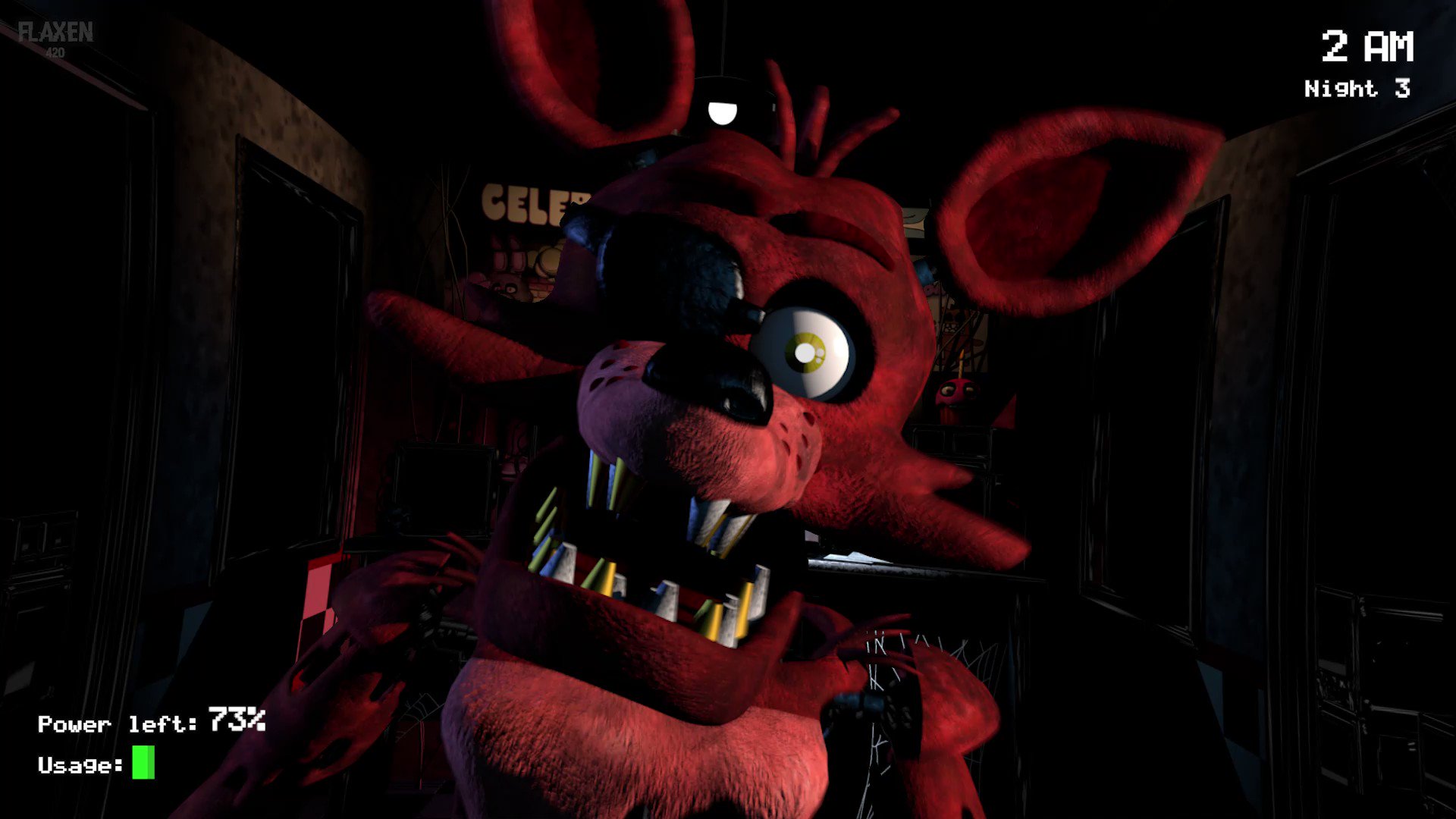 foxy jumpscare fnaf 1