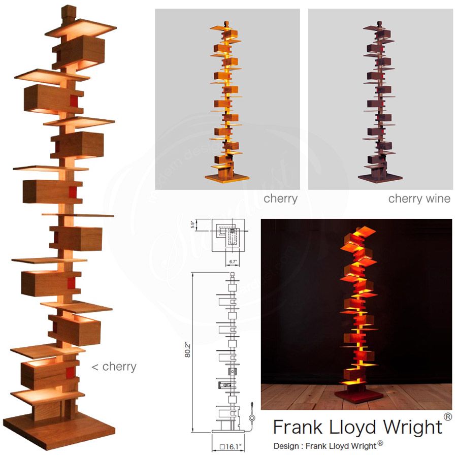 frank lloyd wright floor lamp