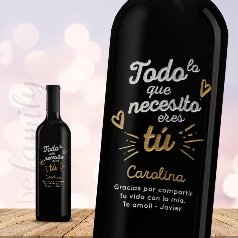 frases para etiquetas de vino personalizadas