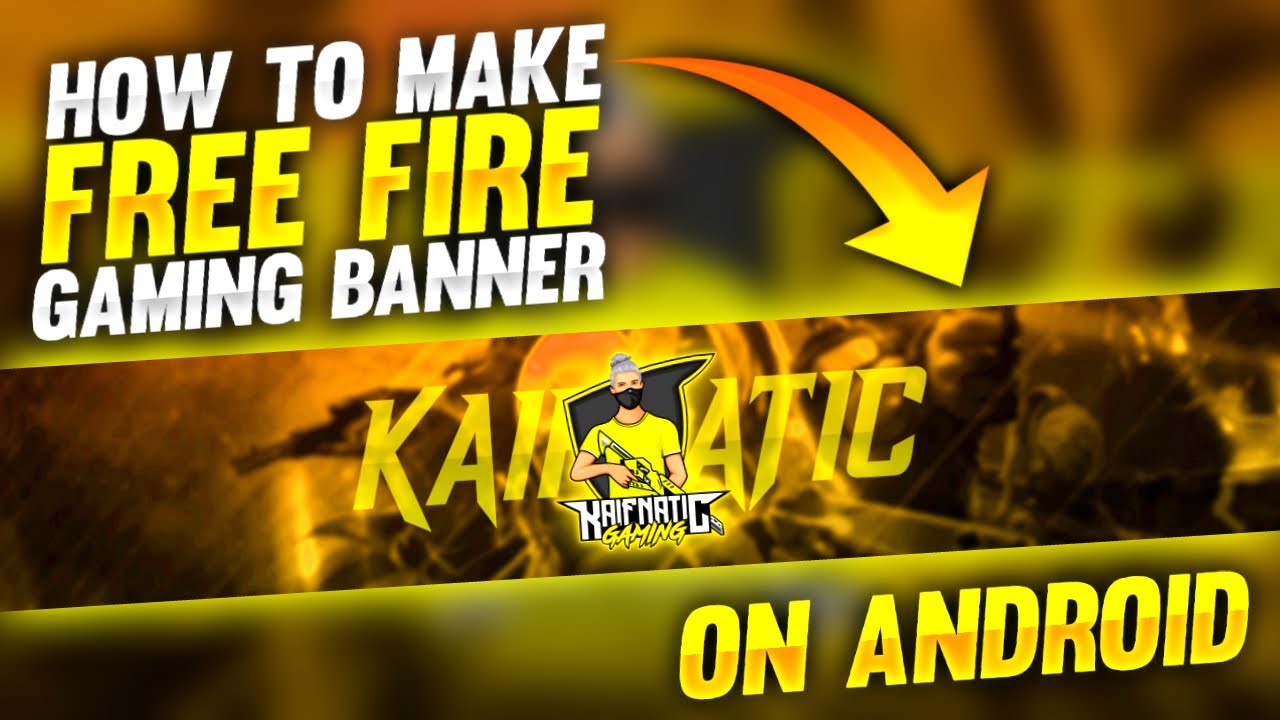 free fire youtube channel banner