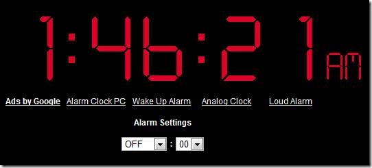 free internet alarm clock