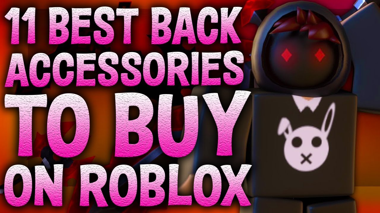 free roblox back accessories