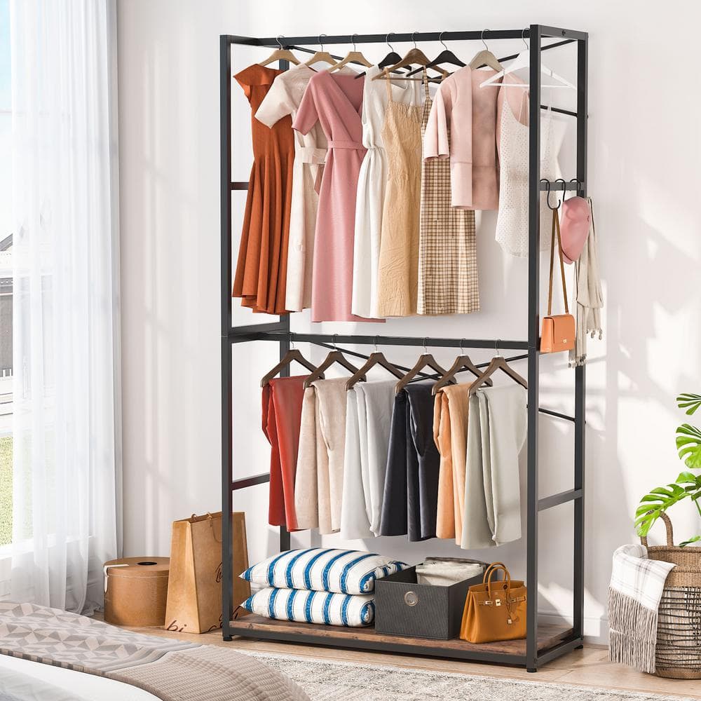 free standing wardrobe rack