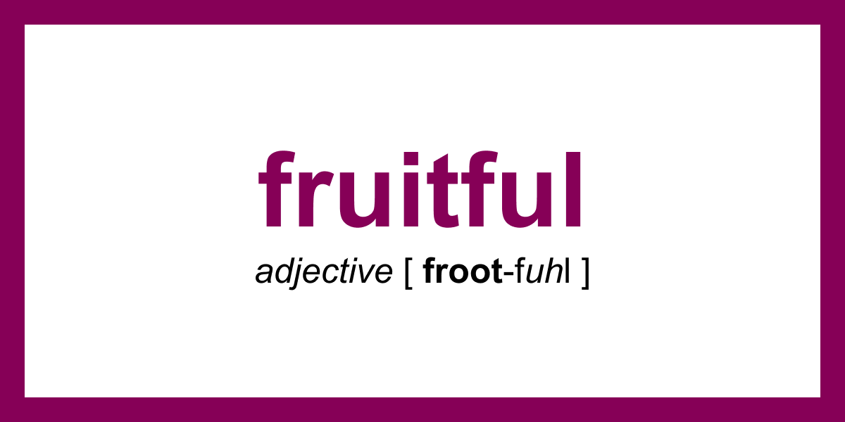 fruitful discussion synonym