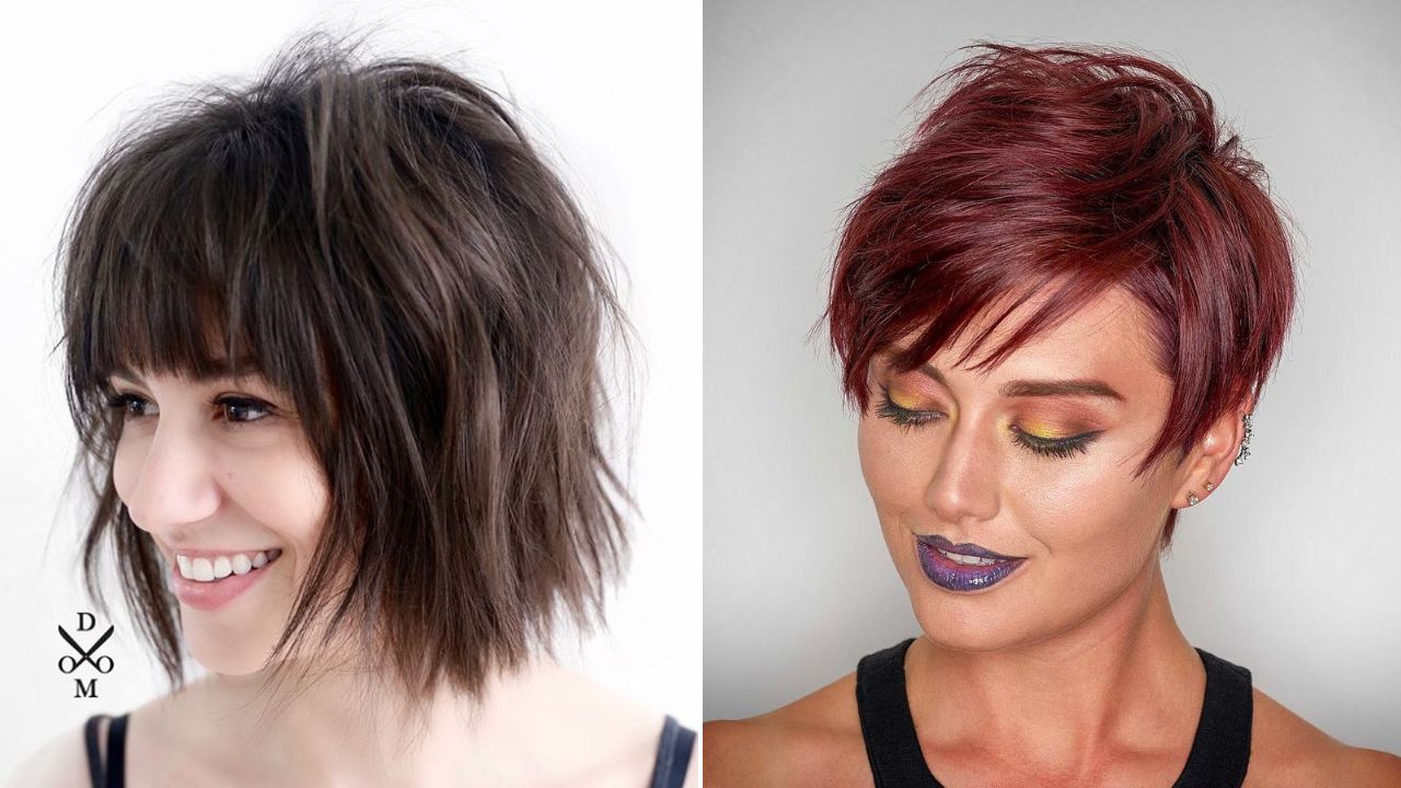 funky short hair styles