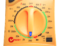 fuse test multimeter