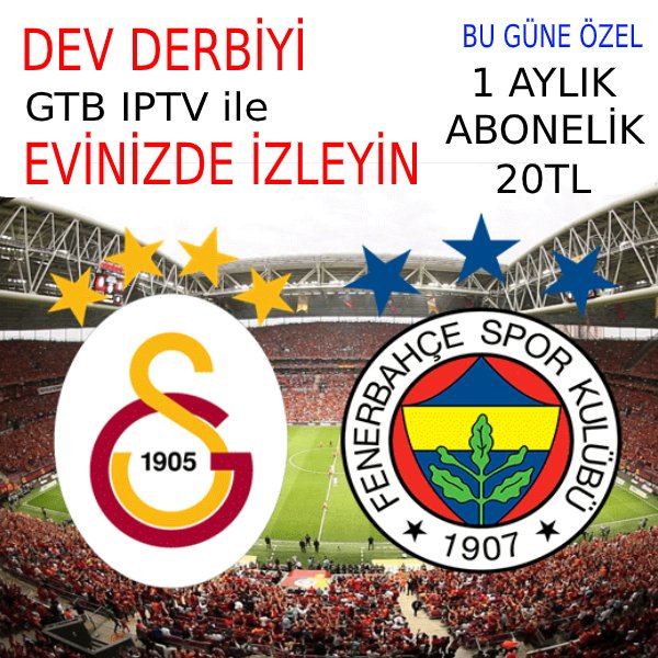 galatasaray fenerbahçe iptv